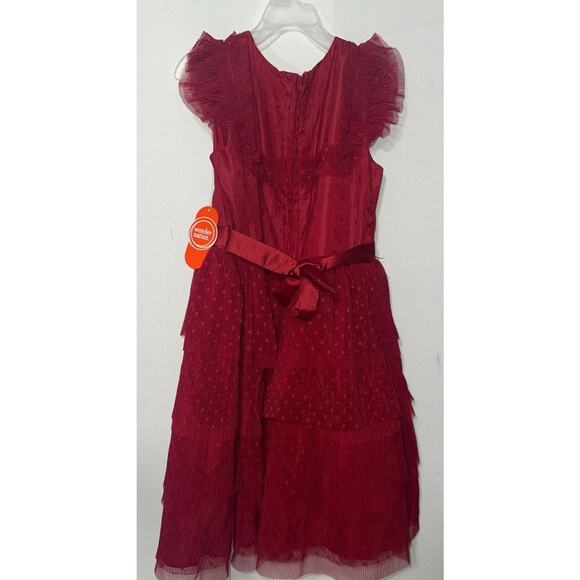 Wonder Nation Girls 8 Dress with Shrug Special Occasion Holiday Formal - Picture 3 of 14